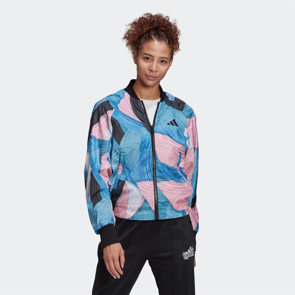 adidas Sportswear Nini Sum Graphic Bomber Kadın Ceket