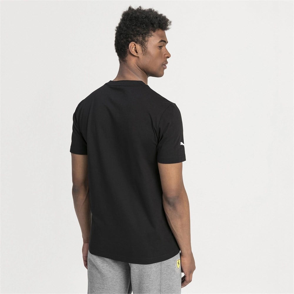 Puma Scuderia Ferrari Big Shield Tee Erkek Tişört