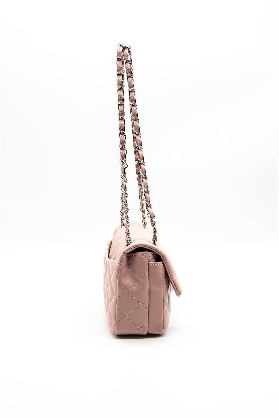 Kadın Çapraz Çanta Pudra - Pudra SP1071 Silver & Polo