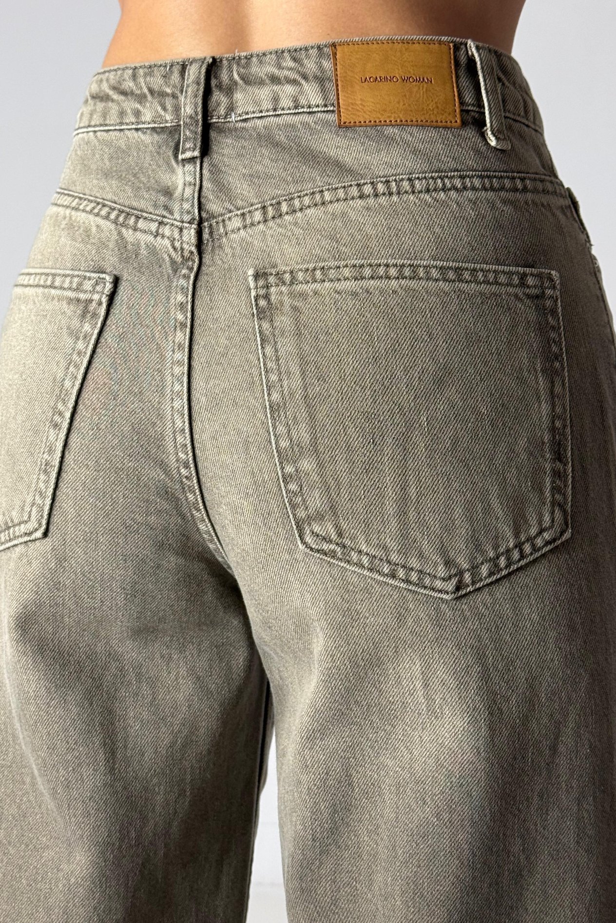 Yüksek Bel Wide Leg Jean LC7714
