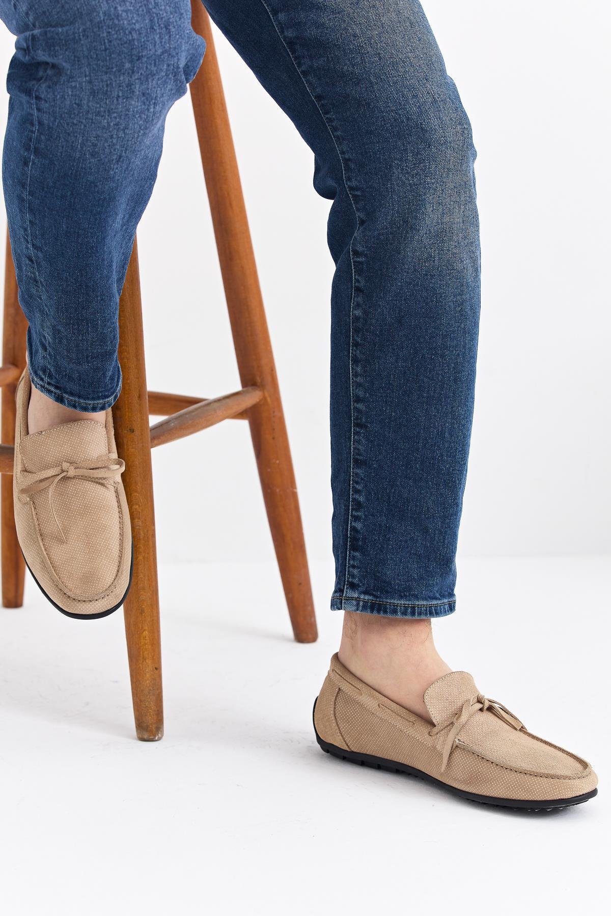 Erkek Casual Hakiki Deri  Ayakkabı 031Y21E5735
