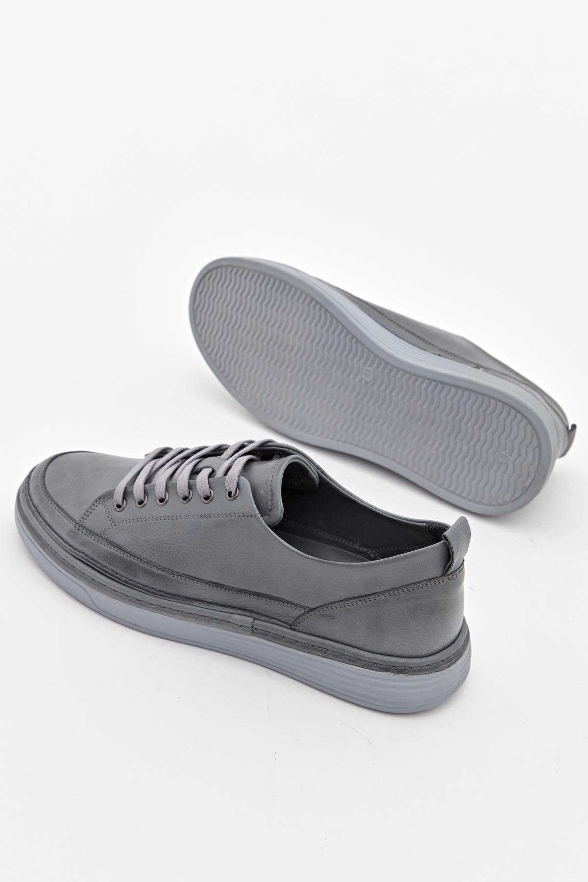 Erkek Sneaker Hakiki Deri Ayakkabı 002Y22E4042