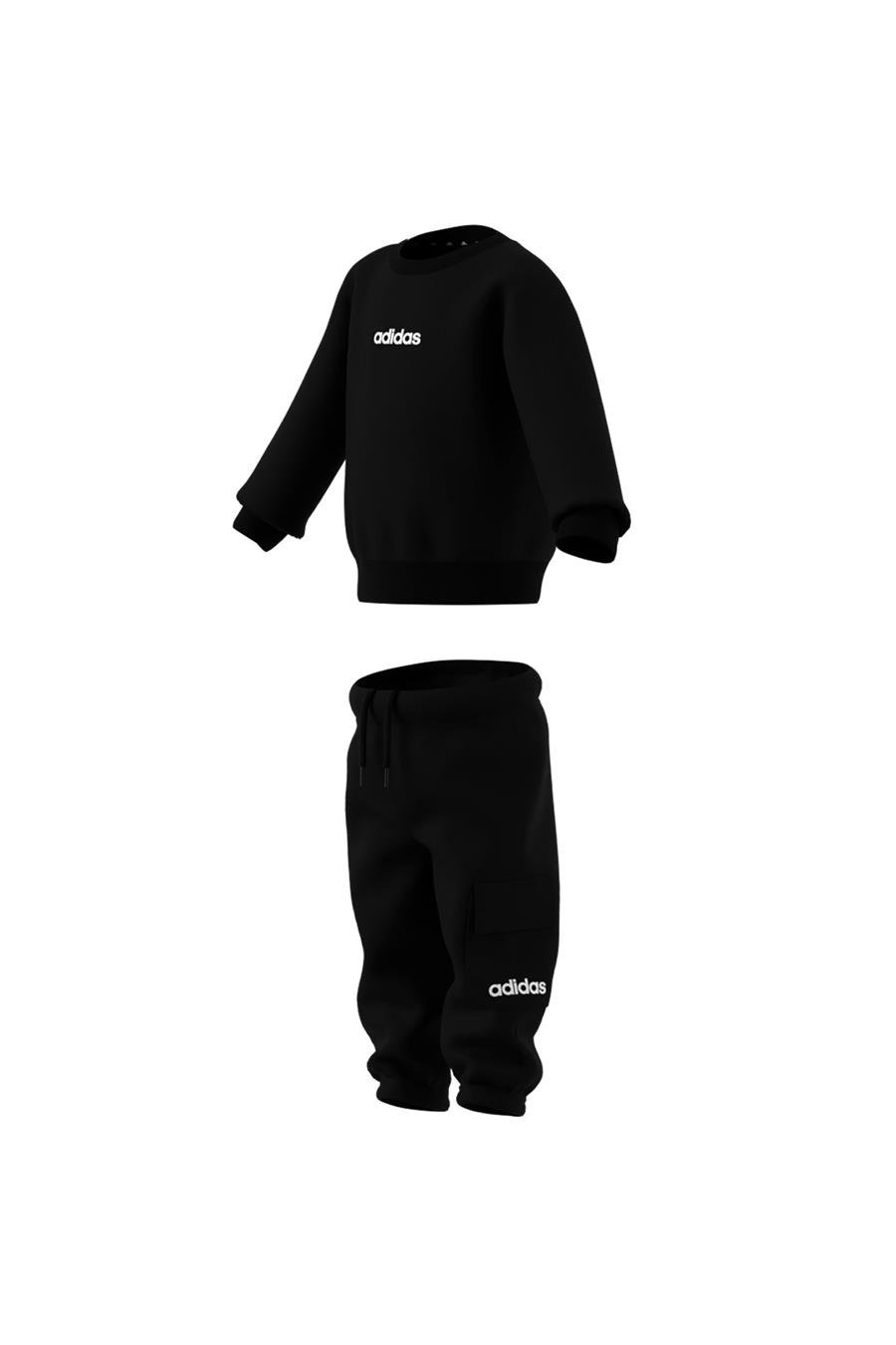 adidas Bebek  Siyah  Eşofman I LIN FL JOG JC9745
