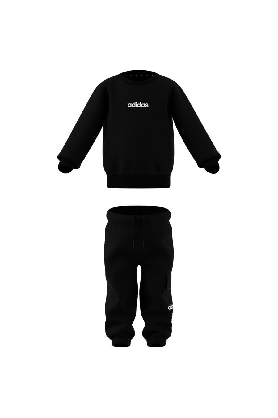 adidas Bebek  Siyah  Eşofman I LIN FL JOG JC9745