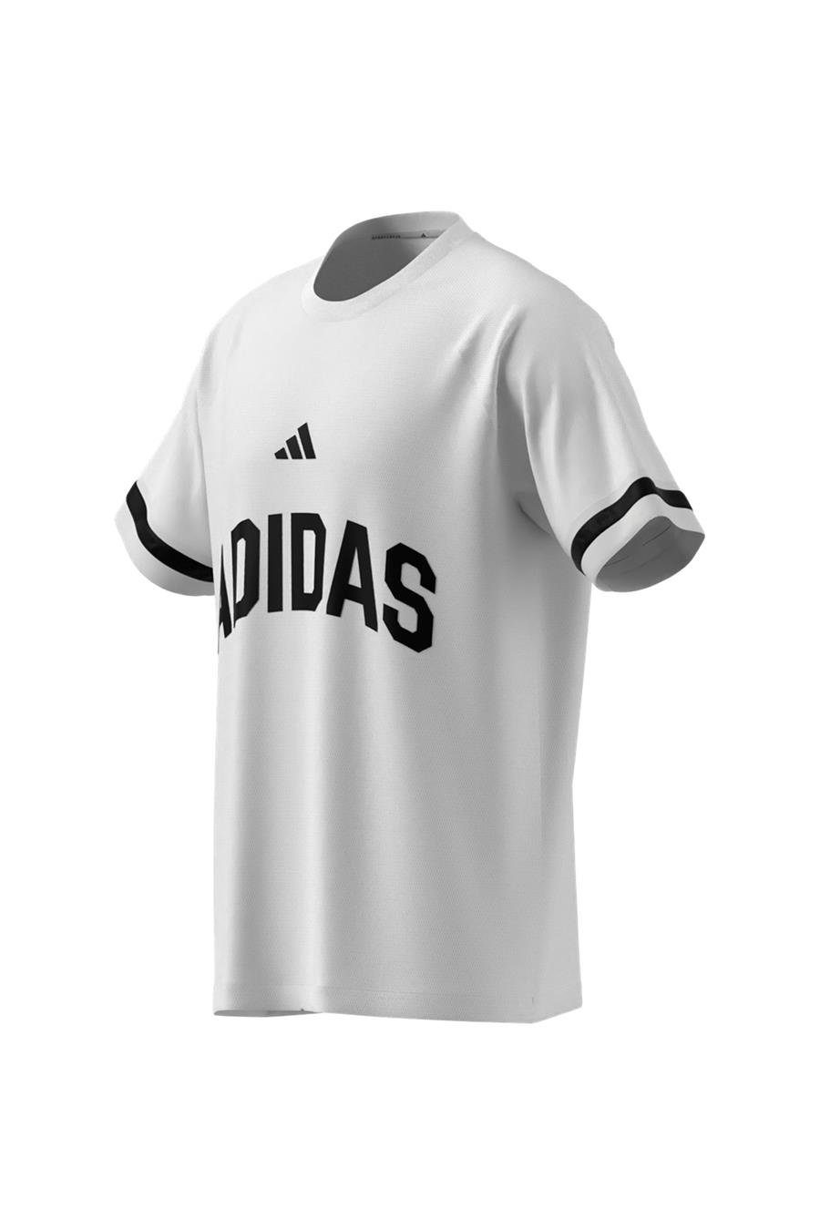 adidas Beyaz Erkek   T-Shirt M US SPORT TEE JD8099