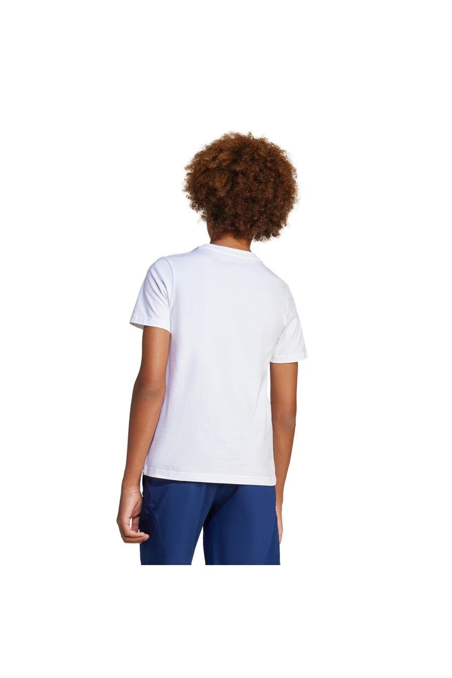 adidas Çocuk  Beyaz  T-shirt Y MESSI N&N G T JJ1416