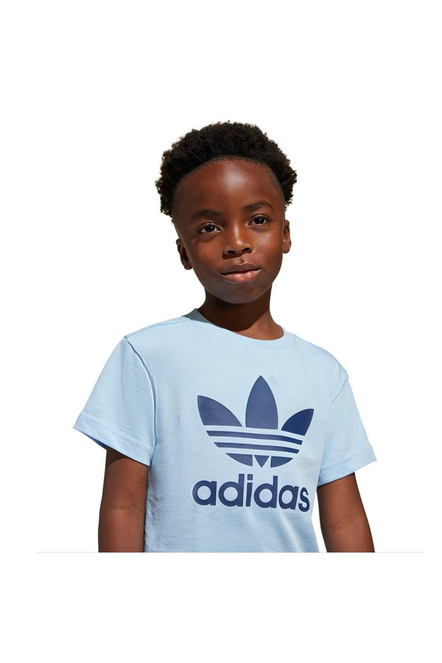 adidas Çocuk  Mavi  Eşofman SHORT TEE SET JC9160