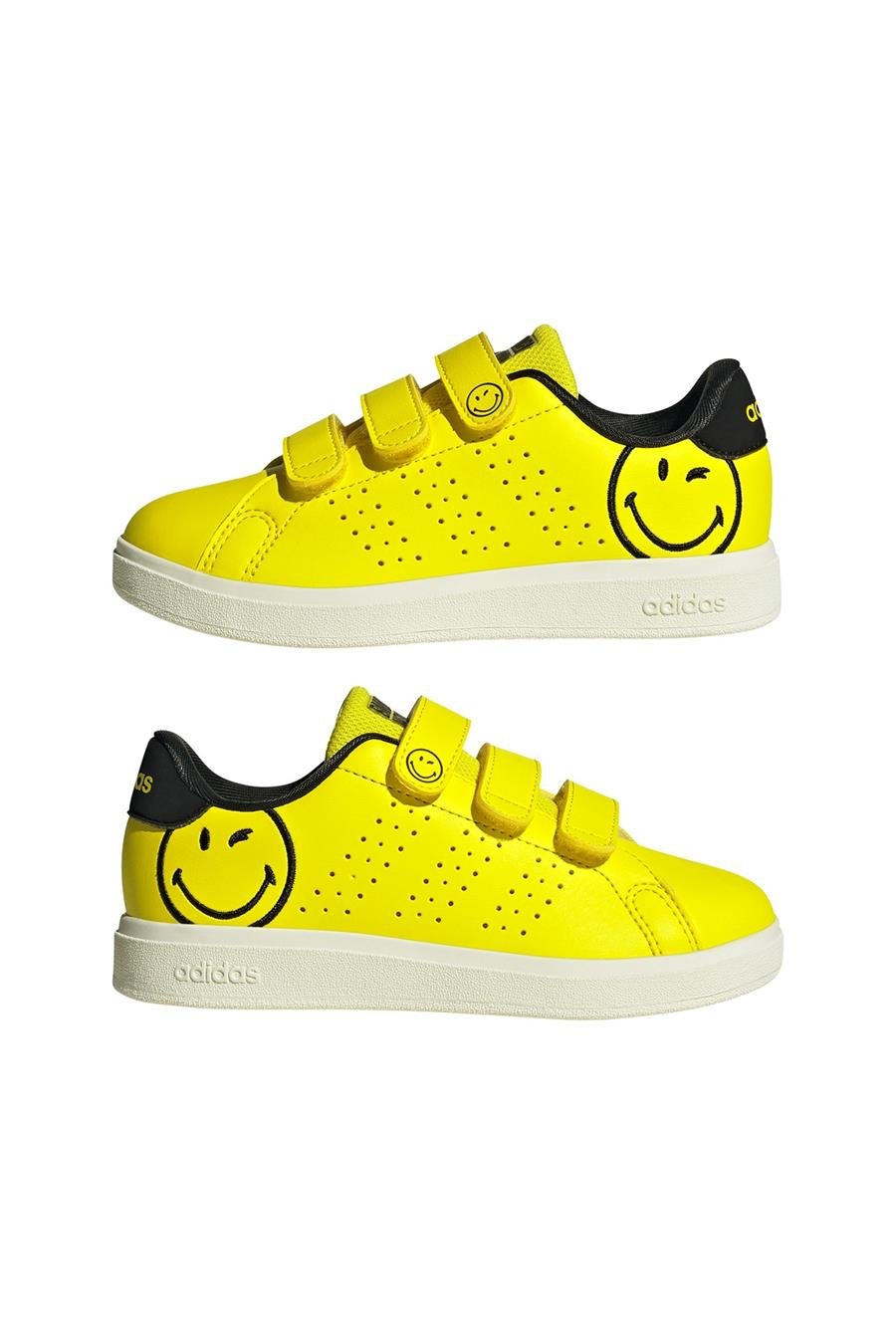 adidas Çocuk  Sarı  Yürüyüş Ayakkabısı ADVANTAGE SMILEY CF C IH6252
