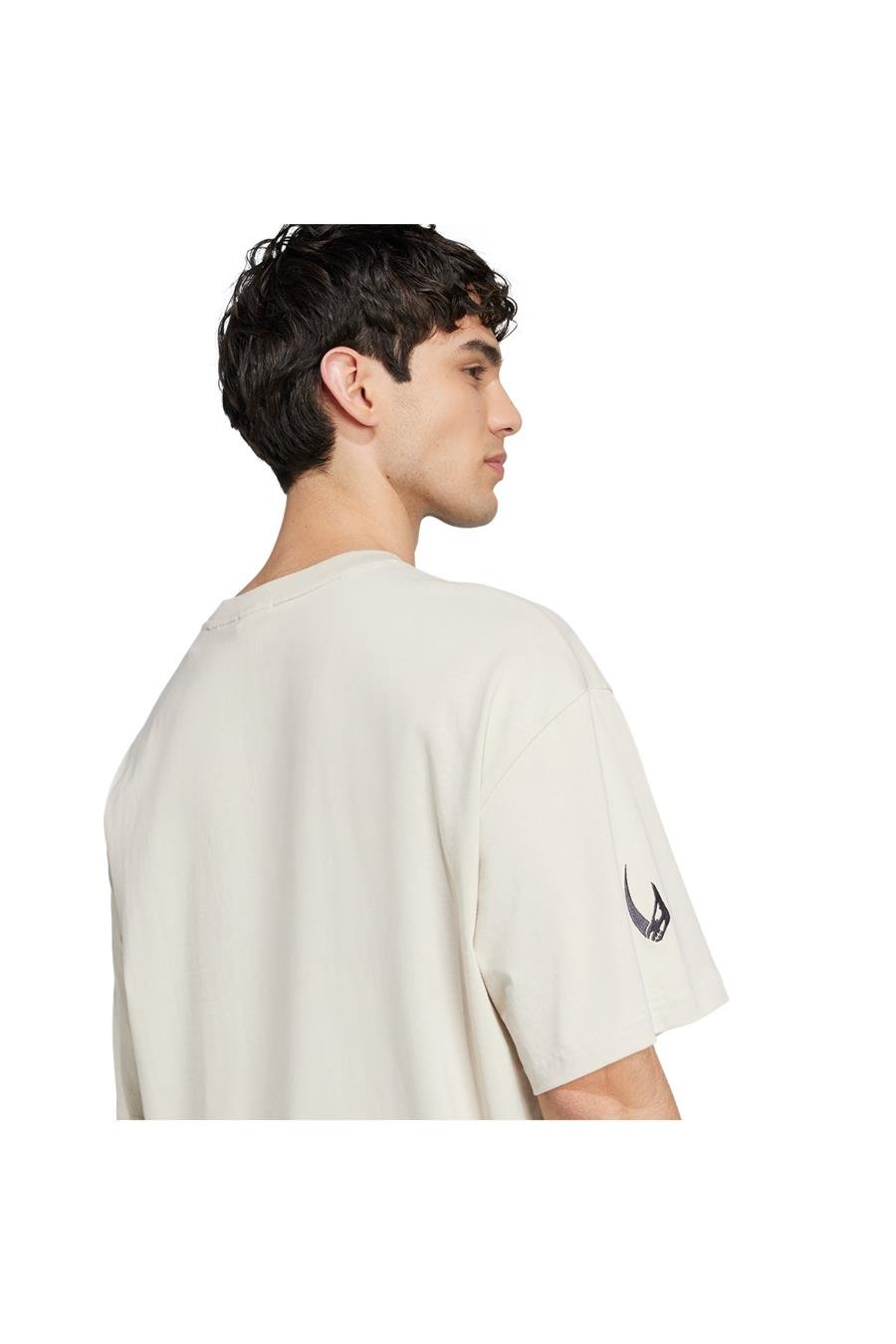 adidas Erkek  Bej  T-Shirt M SW TM T 2 JI5717