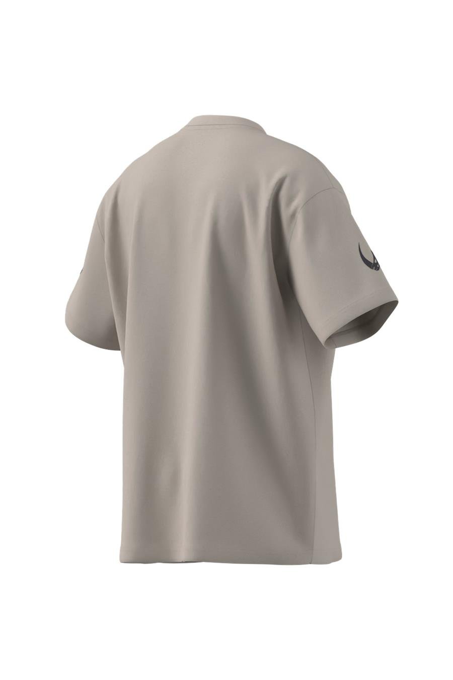 adidas Erkek  Bej  T-Shirt M SW TM T 2 JI5717