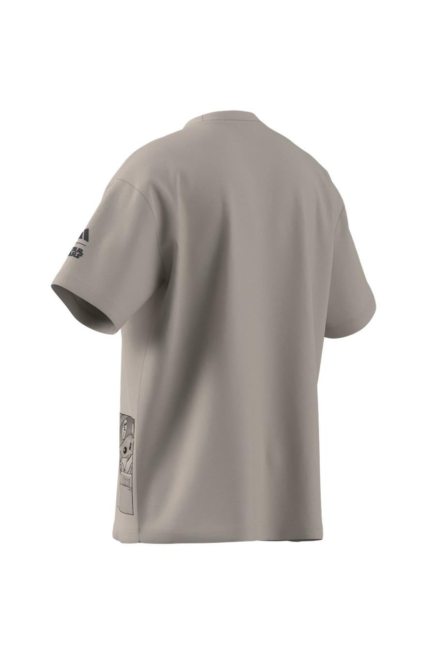 adidas Erkek  Bej  T-Shirt M SW TM T 2 JI5717