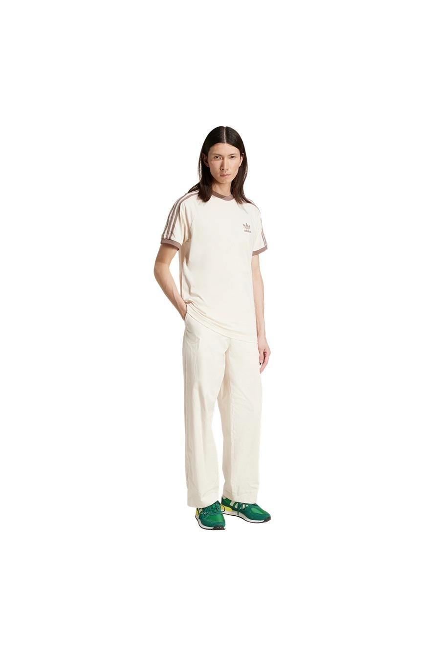 adidas Erkek  Beyaz  T-shirt 3-STRIPES TEE JN7020