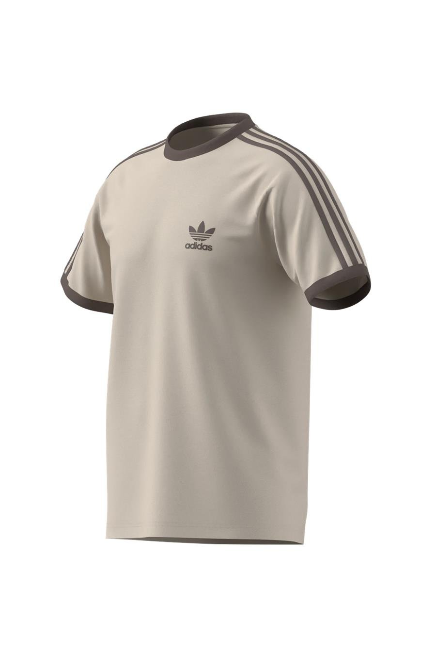 adidas Erkek  Beyaz  T-shirt 3-STRIPES TEE JN7020