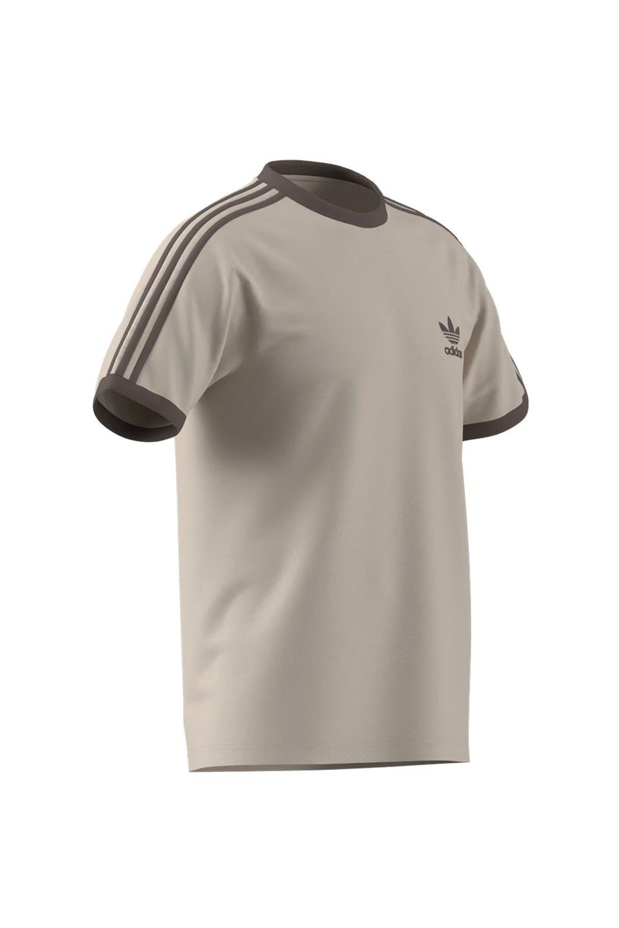 adidas Erkek  Beyaz  T-shirt 3-STRIPES TEE JN7020