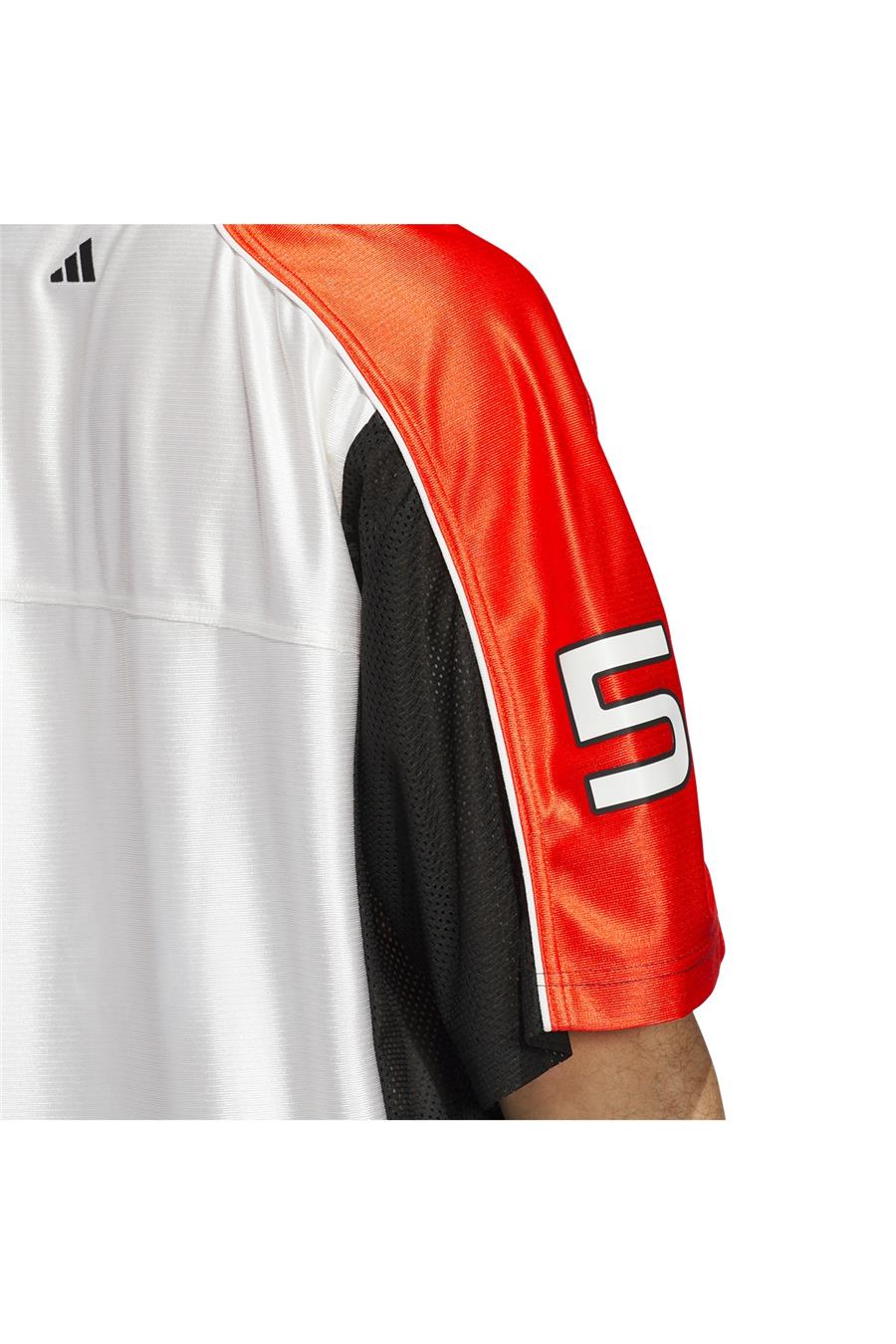 adidas Erkek  Beyaz  T-shirt ANTED JERSEY JD6151
