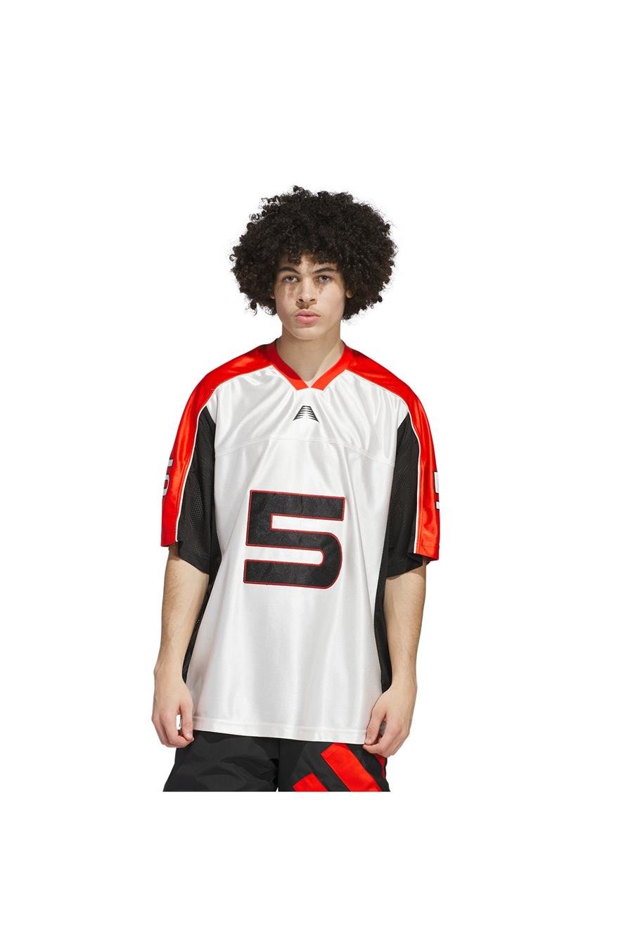 adidas Erkek  Beyaz  T-shirt ANTED JERSEY JD6151