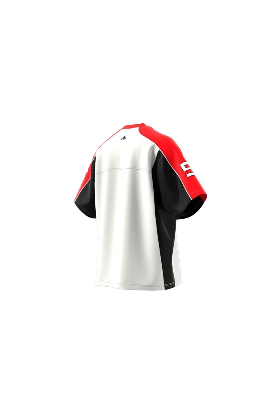 adidas Erkek  Beyaz  T-shirt ANTED JERSEY JD6151