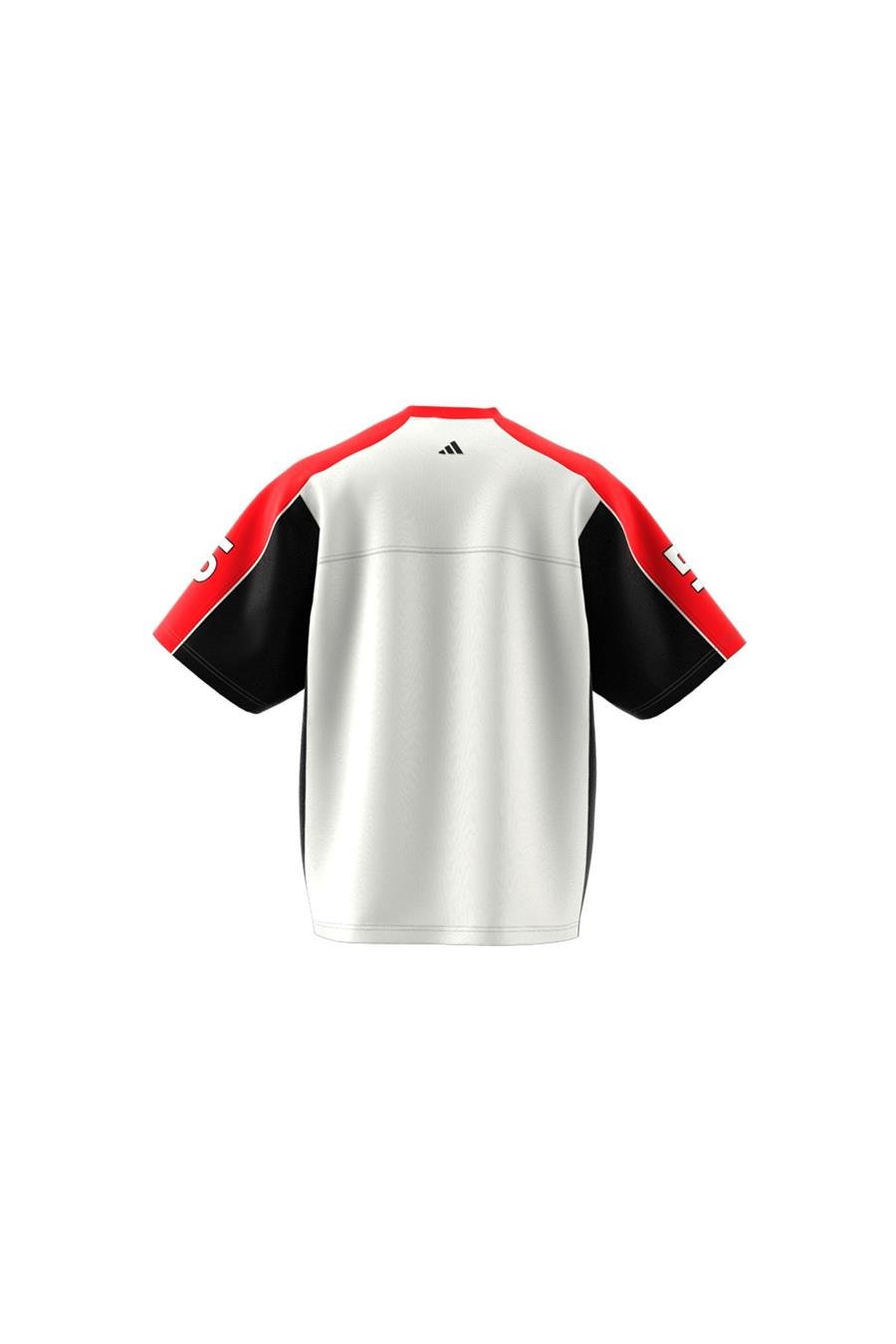 adidas Erkek  Beyaz  T-shirt ANTED JERSEY JD6151
