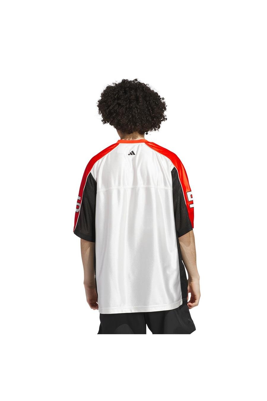 adidas Erkek  Beyaz  T-shirt ANTED JERSEY JD6151