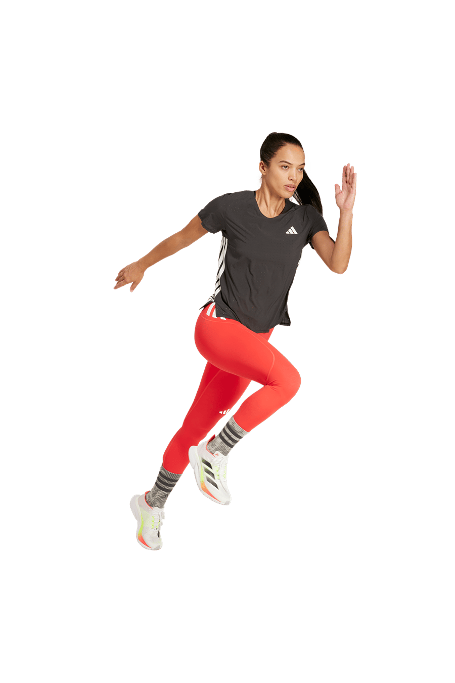 adidas Erkek  Kırmızı  Tayt Adizero 1/1 L W JH3618