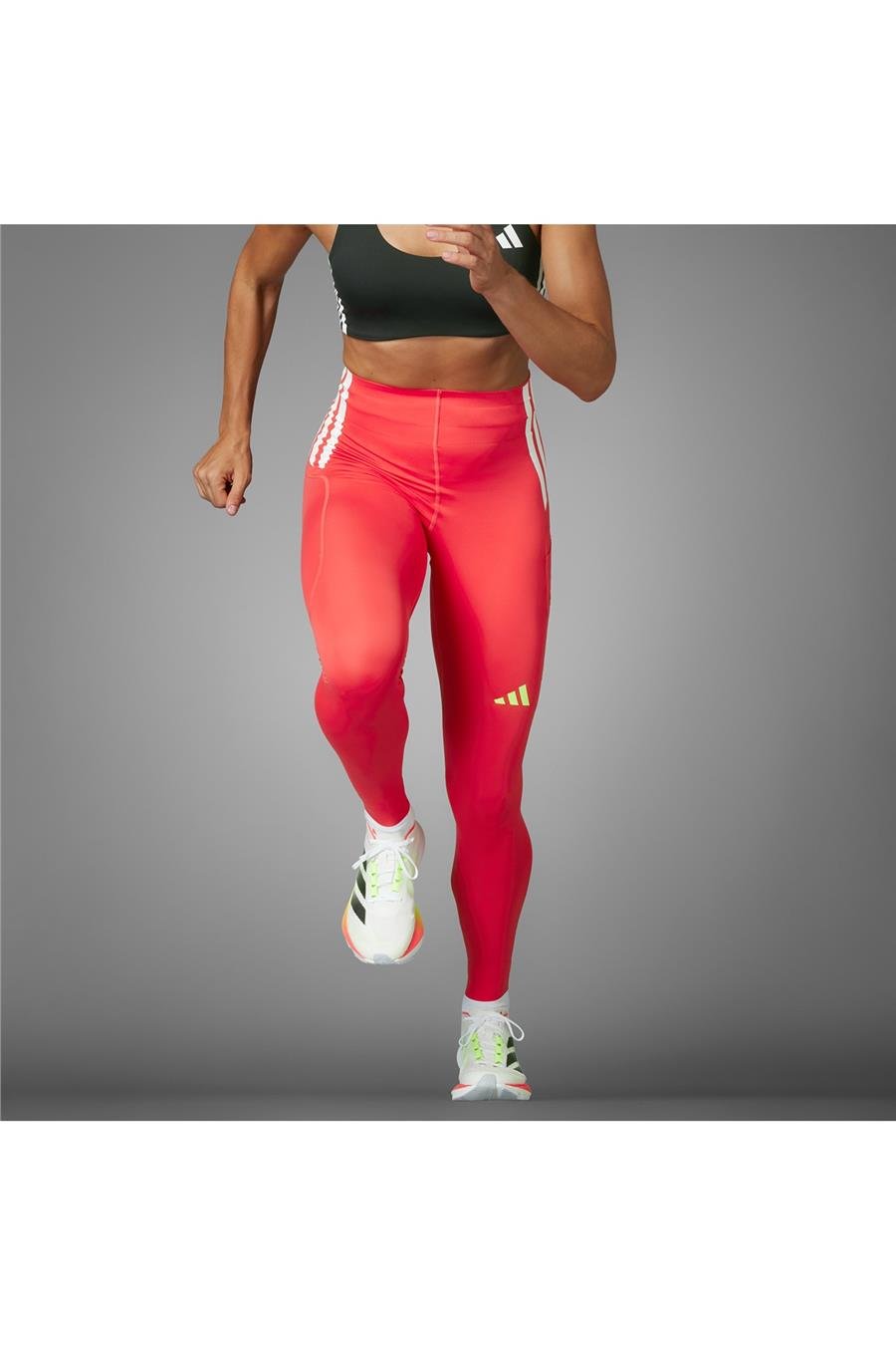 adidas Erkek  Kırmızı  Tayt Adizero 1/1 L W JH3618