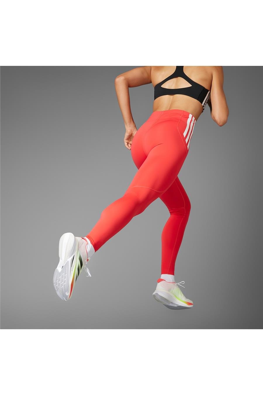 adidas Erkek  Kırmızı  Tayt Adizero 1/1 L W JH3618
