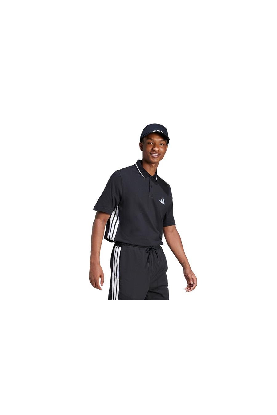 adidas Erkek M 3S PQ PS  Polo T-shirt JE6380