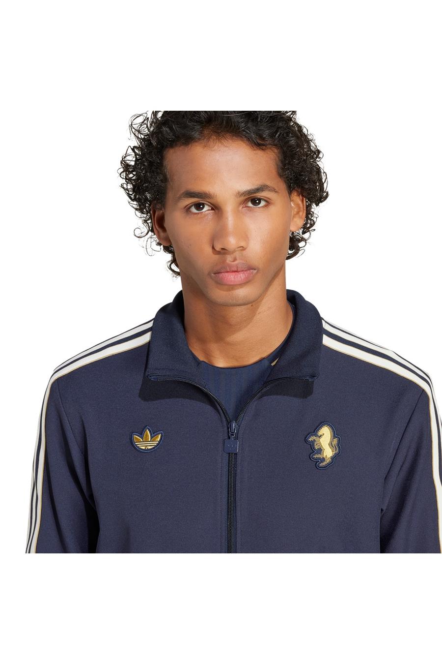 adidas Erkek  Mavi  Ceket JUVE ICON TT JF0459