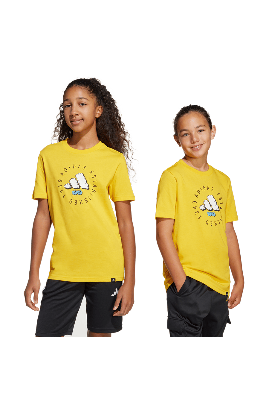 adidas Erkek  Sarı  T-Shirt J FUN TEE JI6688