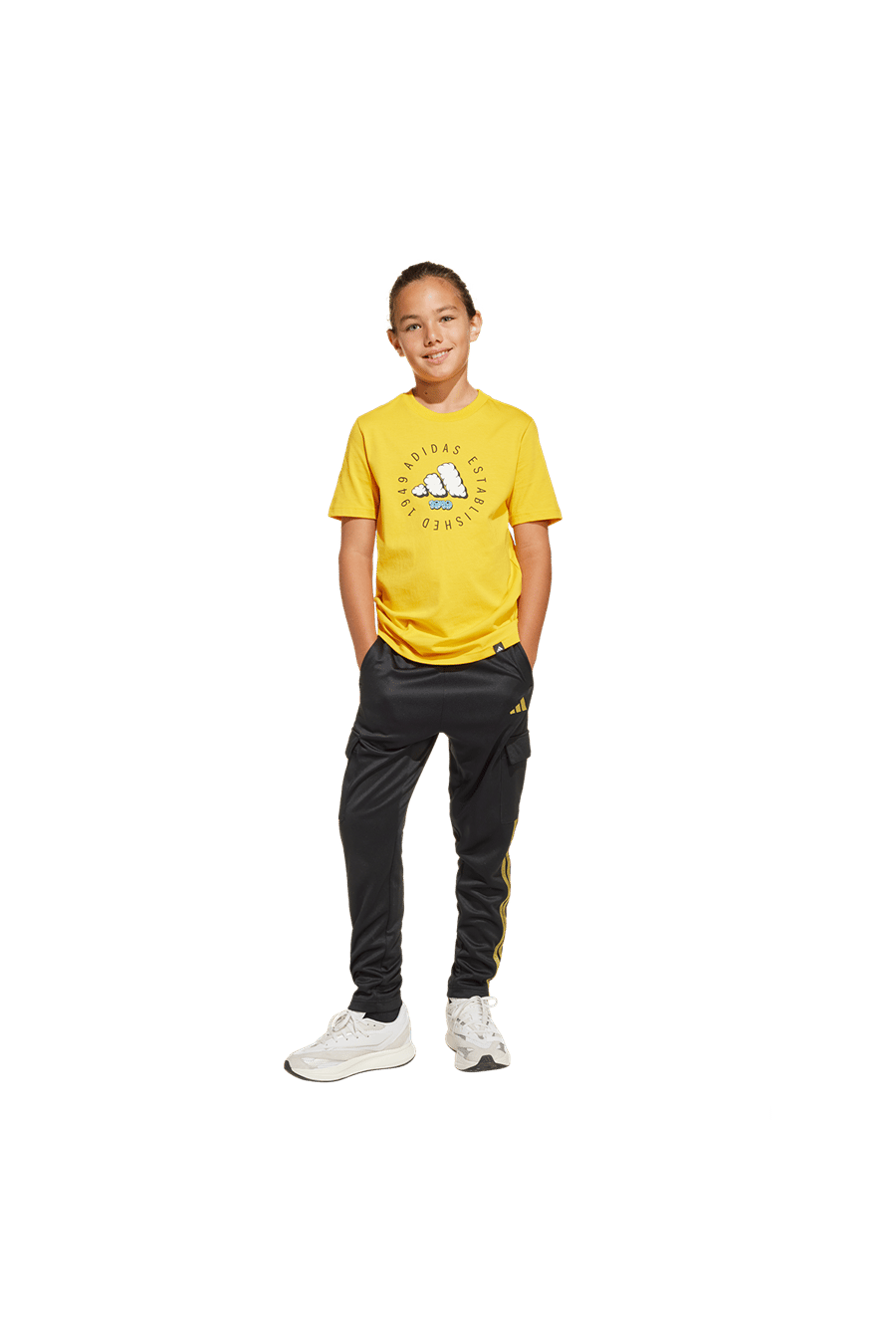 adidas Erkek  Sarı  T-Shirt J FUN TEE JI6688
