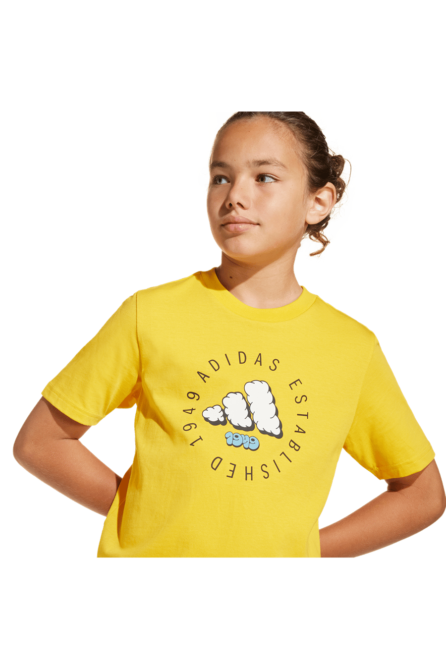 adidas Erkek  Sarı  T-Shirt J FUN TEE JI6688