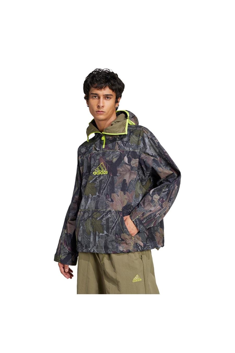 adidas Erkek  Yeşil  Ceket CAMO JACKET JD5417