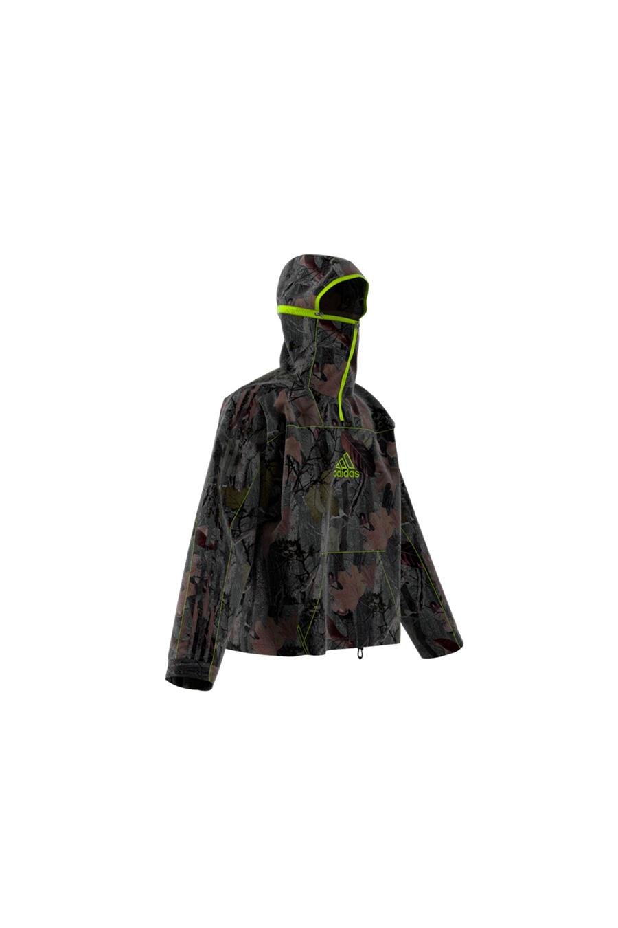 adidas Erkek  Yeşil  Ceket CAMO JACKET JD5417