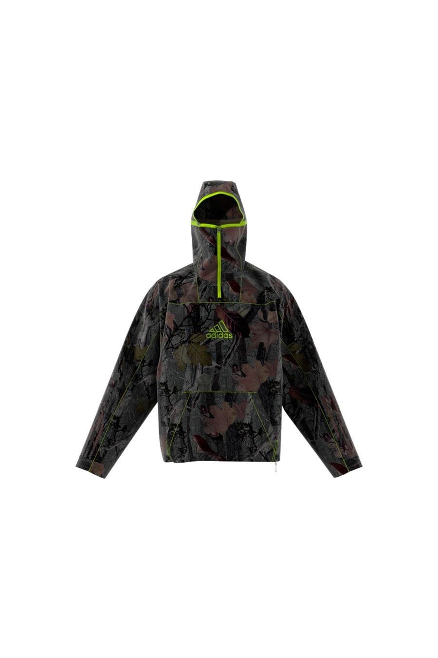 adidas Erkek  Yeşil  Ceket CAMO JACKET JD5417