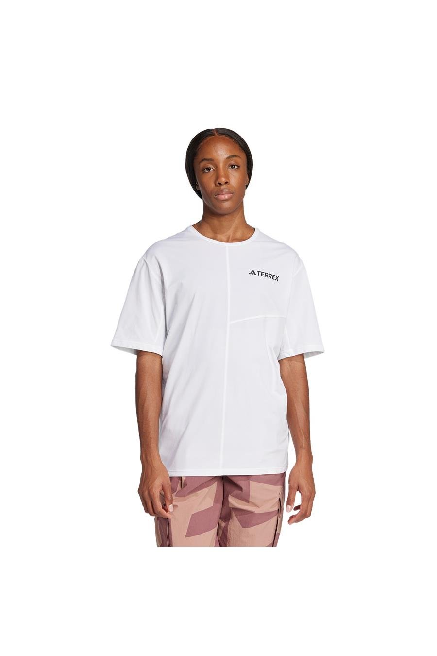 adidas Kadın  Beyaz  T-Shirt W MT TEE JE0366