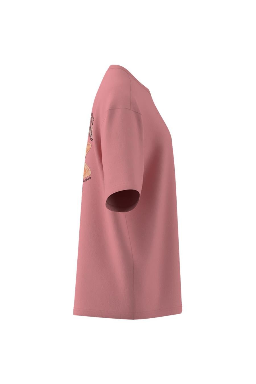 adidas Kadın  Pembe  T-shirt GFX TEE KC0679