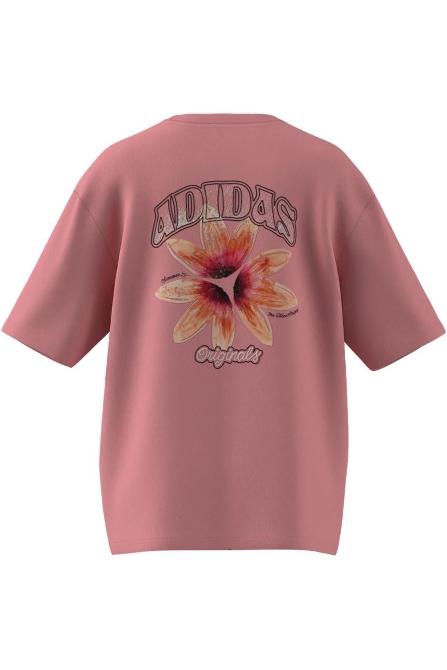 adidas Kadın  Pembe  T-shirt GFX TEE KC0679
