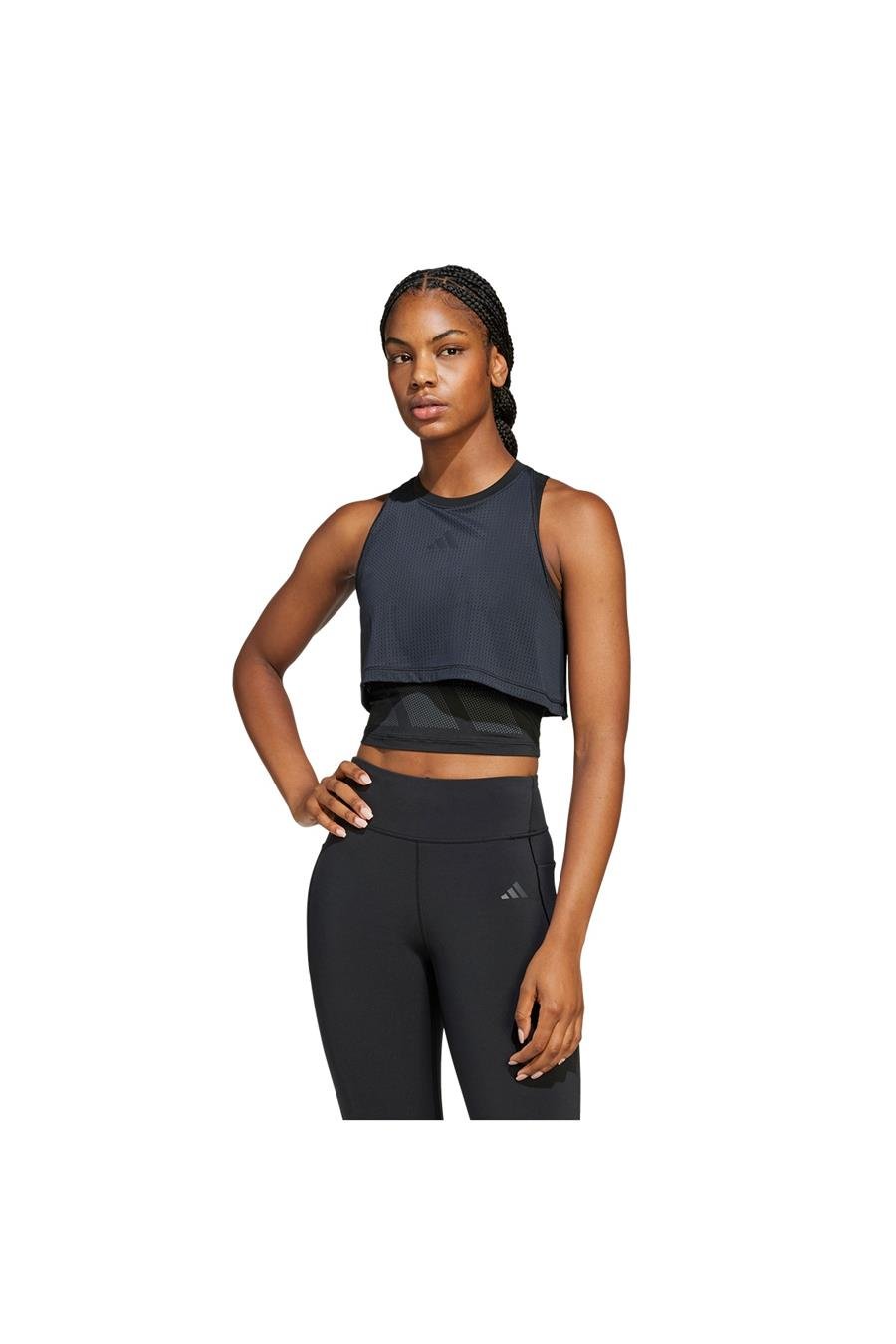 adidas Kadın  Siyah  Atlet COOL INT. TANK JF1010