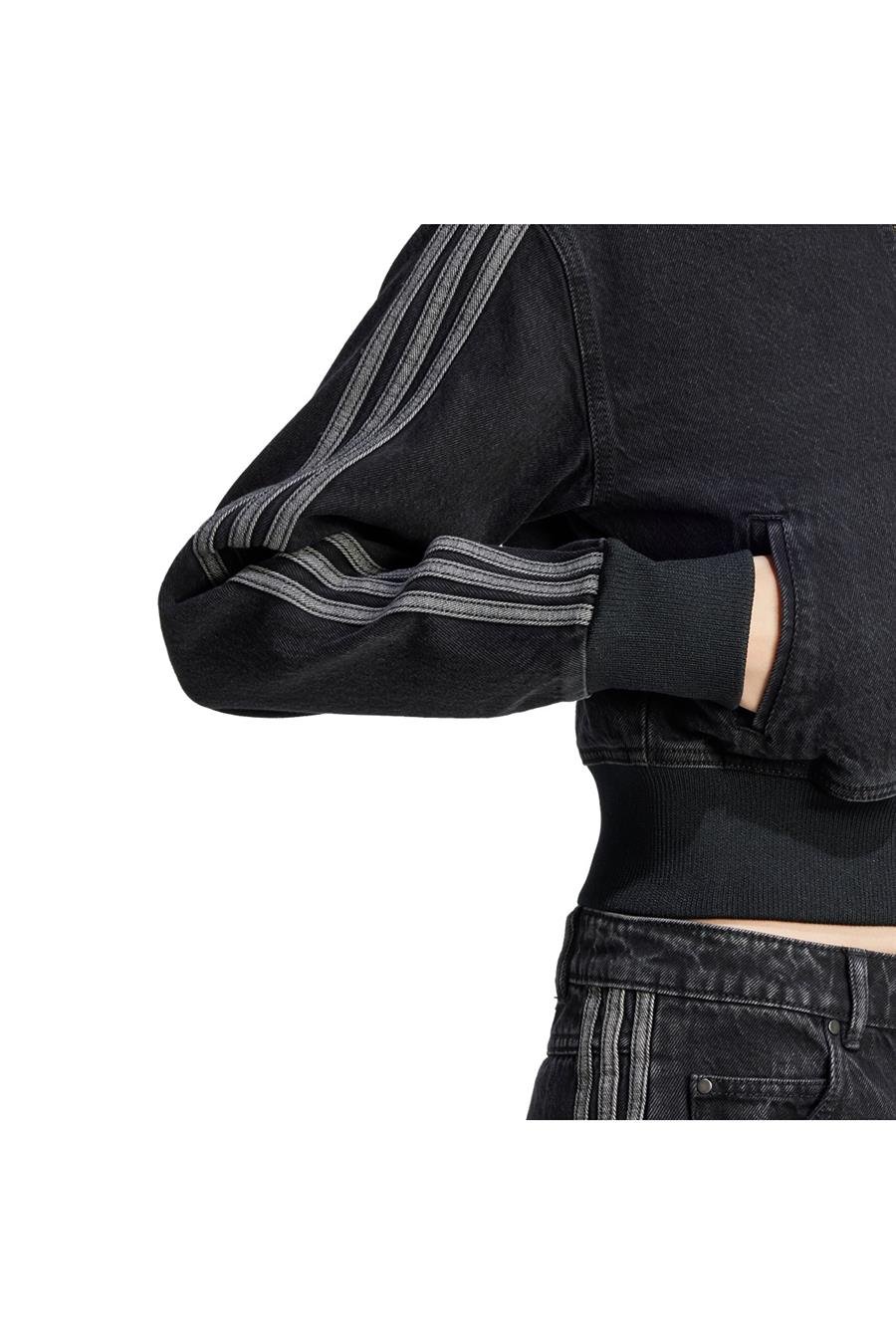 adidas Kadın  Siyah  Ceket DENIM TT Siyah JD3110