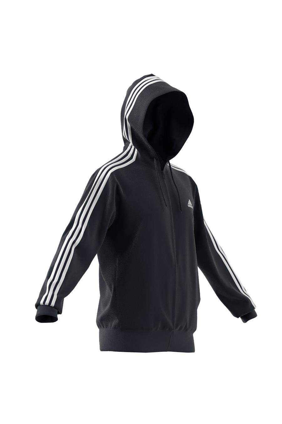 Adidas Lacivert - Beyaz Erkek Zip Ceket Ic0434