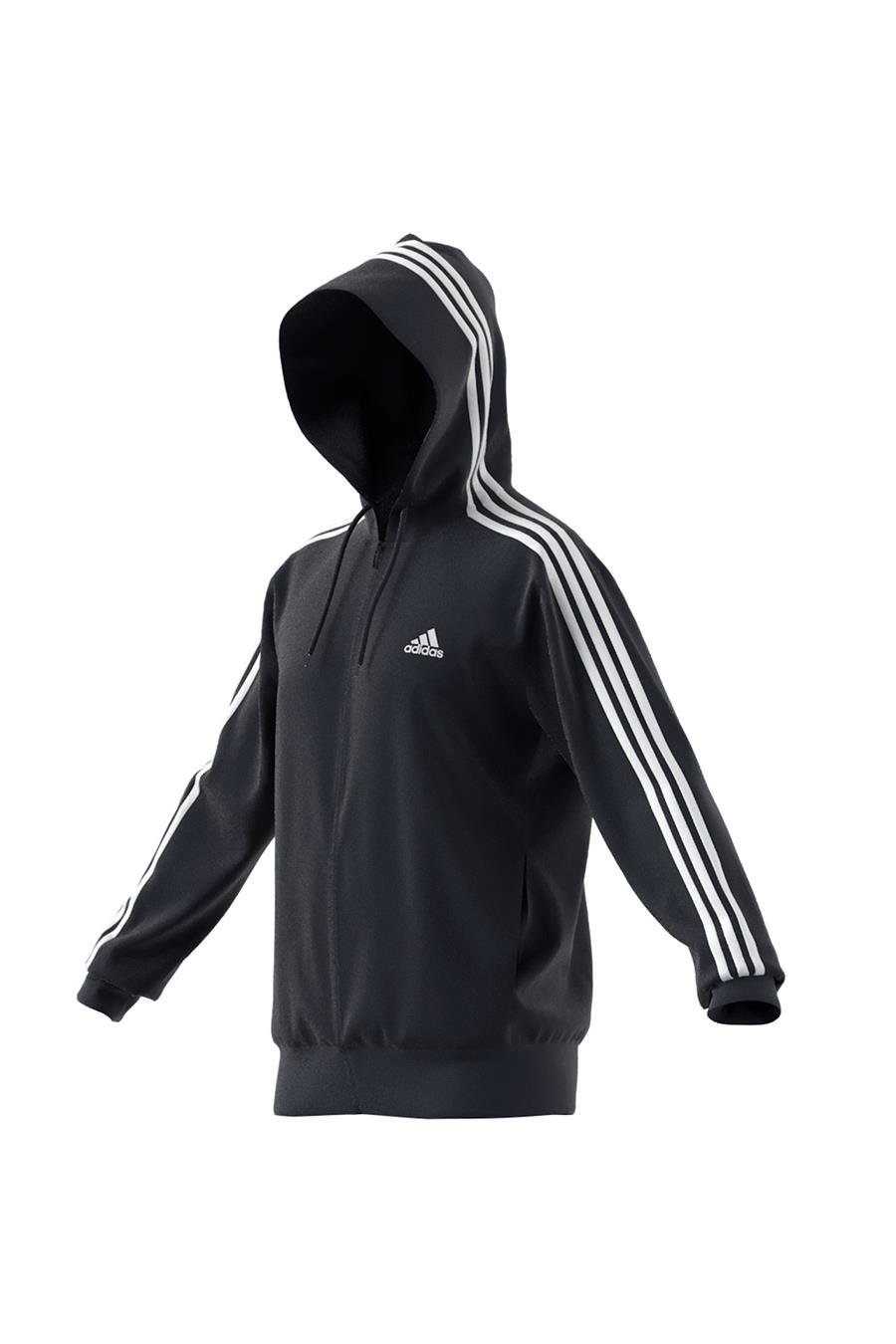 Adidas Lacivert - Beyaz Erkek Zip Ceket Ic0434