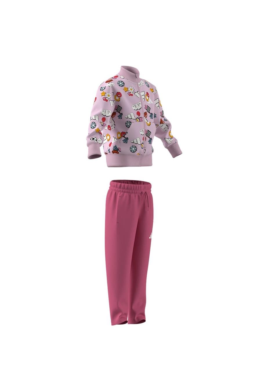 adidas LK FUN AOP TS Çocuk  Pembe  Eşofman JD0064