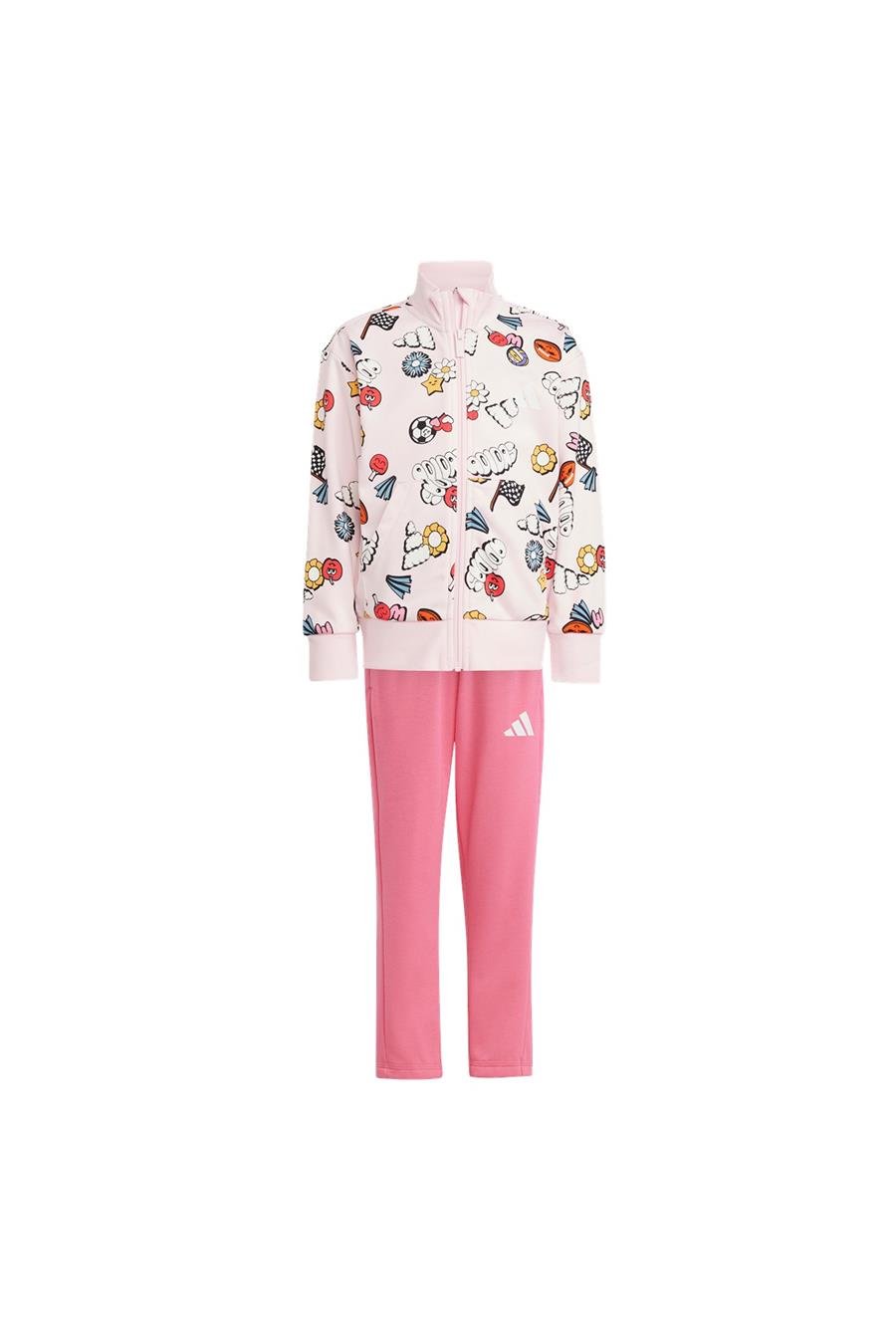adidas LK FUN AOP TS Çocuk  Pembe  Eşofman JD0064