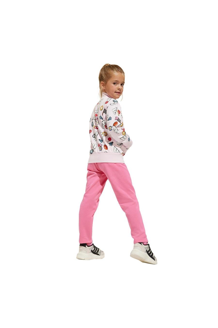 adidas LK FUN AOP TS Çocuk  Pembe  Eşofman JD0064