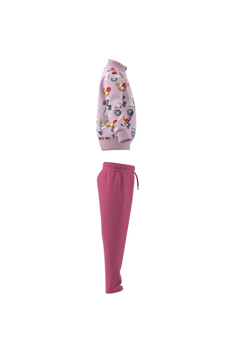 adidas LK FUN AOP TS Çocuk  Pembe  Eşofman JD0064