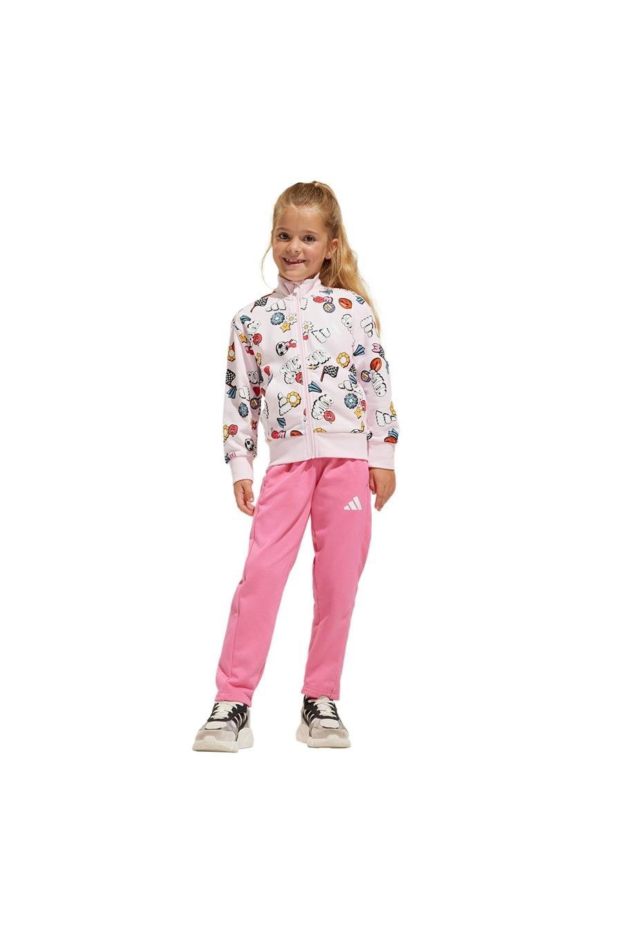 adidas LK FUN AOP TS Çocuk  Pembe  Eşofman JD0064