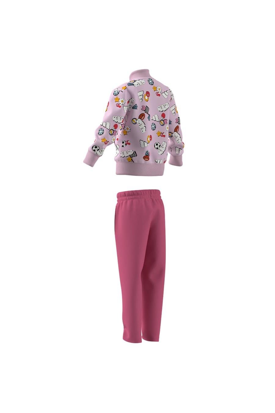 adidas LK FUN AOP TS Çocuk  Pembe  Eşofman JD0064