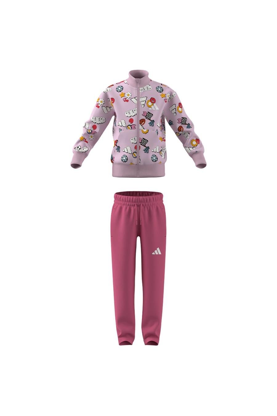 adidas LK FUN AOP TS Çocuk  Pembe  Eşofman JD0064