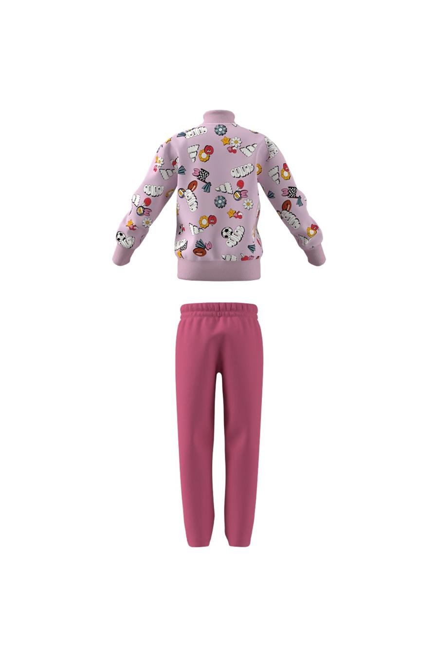 adidas LK FUN AOP TS Çocuk  Pembe  Eşofman JD0064