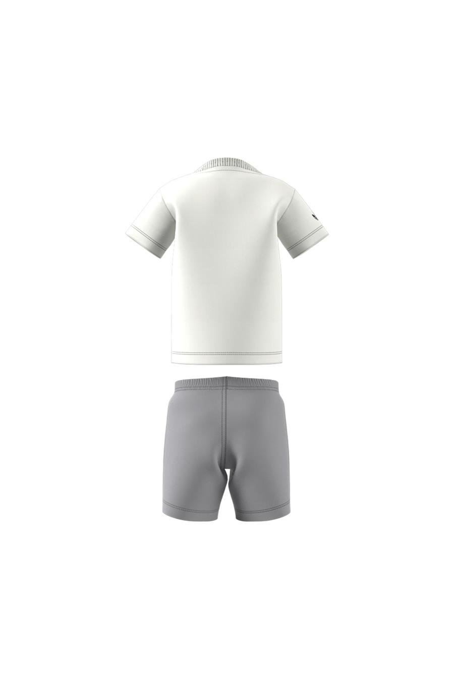 adidas Unisex  Beyaz  Eşofman SHORT TEE SET JD1042